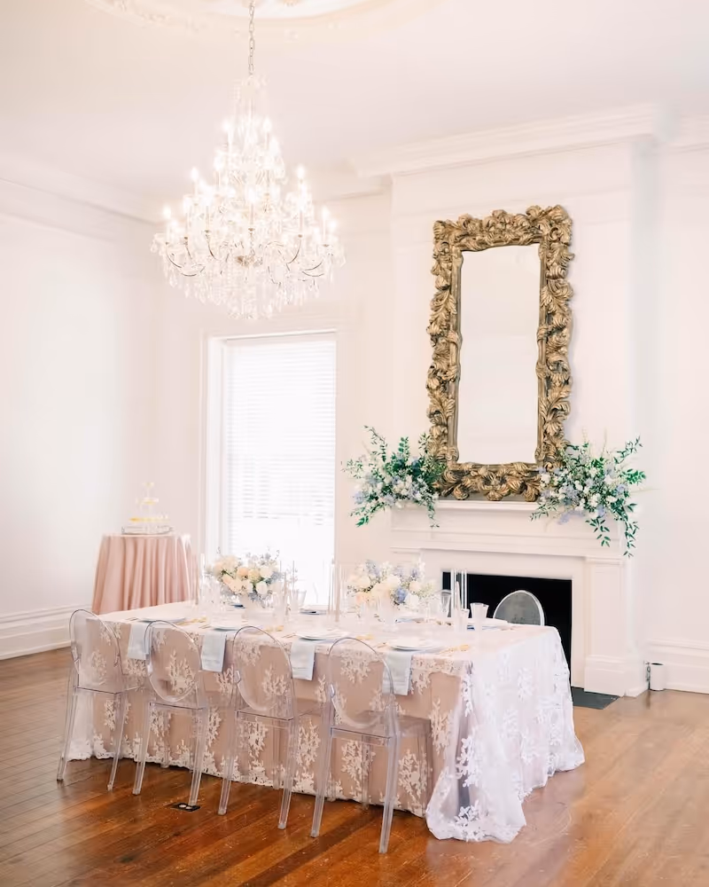 Wedding or event celebration at the venue