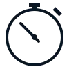 Clock icon for venue access hours